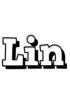 Lin snowing logo