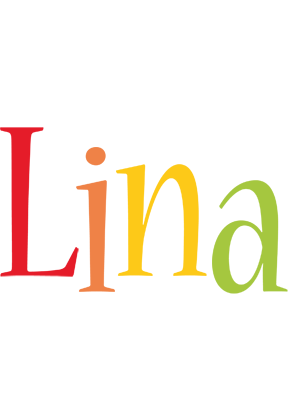 Lina birthday logo