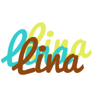 Lina cupcake logo