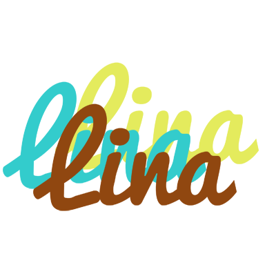 Lina cupcake logo
