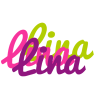 Lina flowers logo