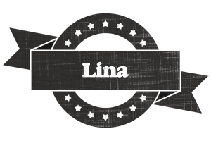 Lina grunge logo