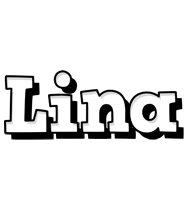 Lina snowing logo