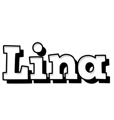 Lina snowing logo
