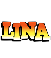 Lina sunset logo
