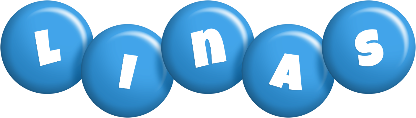 Linas candy-blue logo