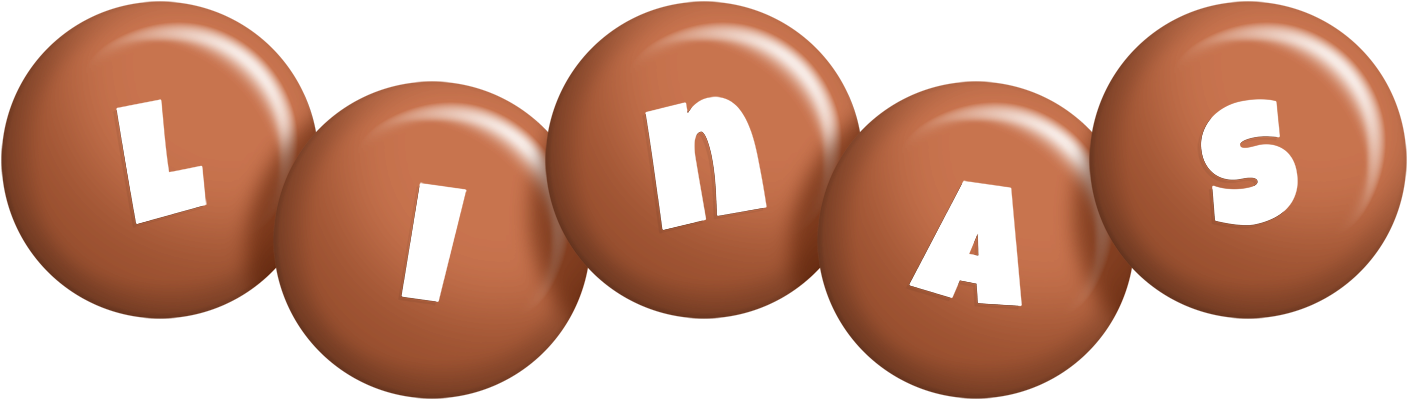 Linas candy-brown logo