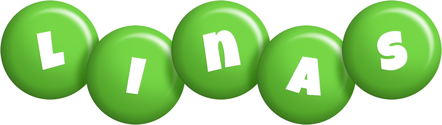 Linas candy-green logo