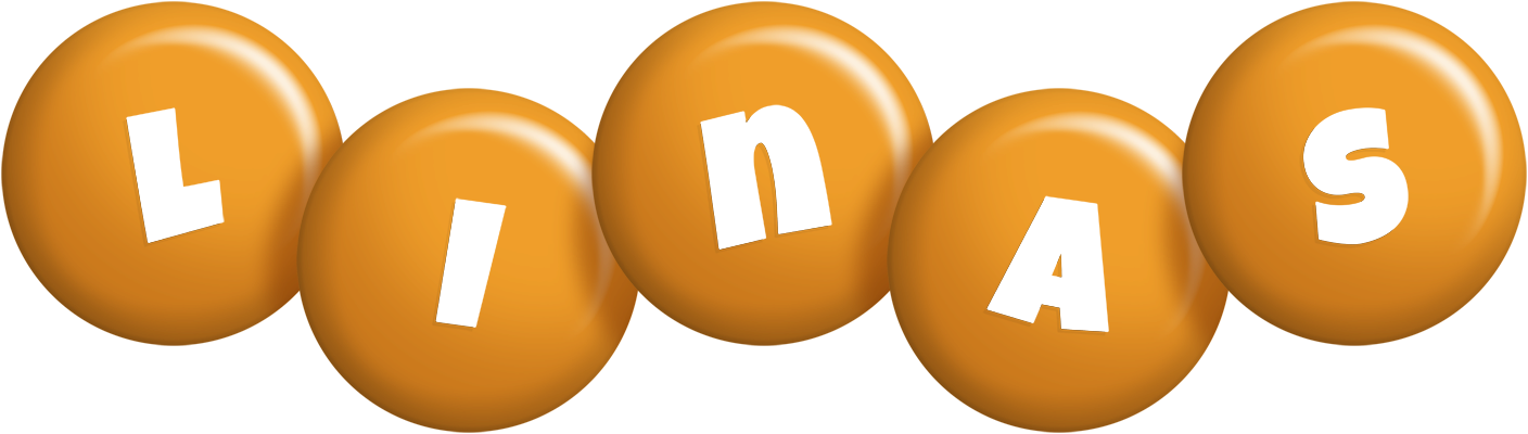 Linas candy-orange logo