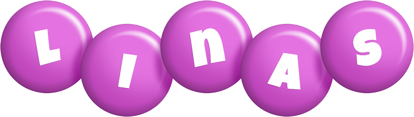 Linas candy-purple logo