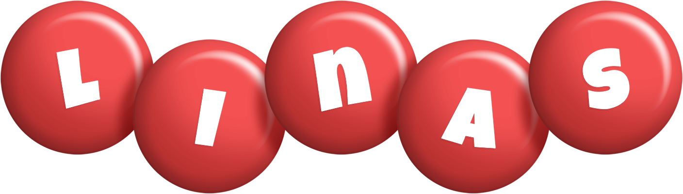 Linas candy-red logo