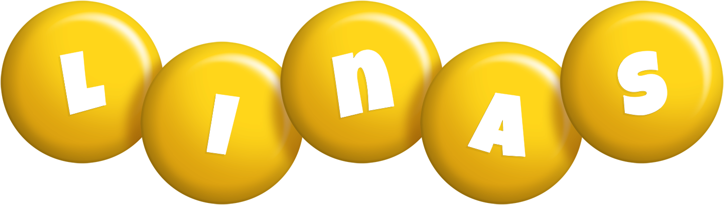 Linas candy-yellow logo