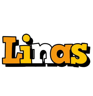 Linas cartoon logo