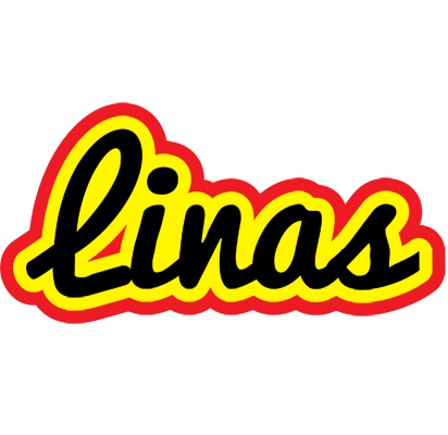 Linas flaming logo