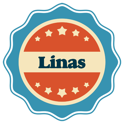 Linas labels logo