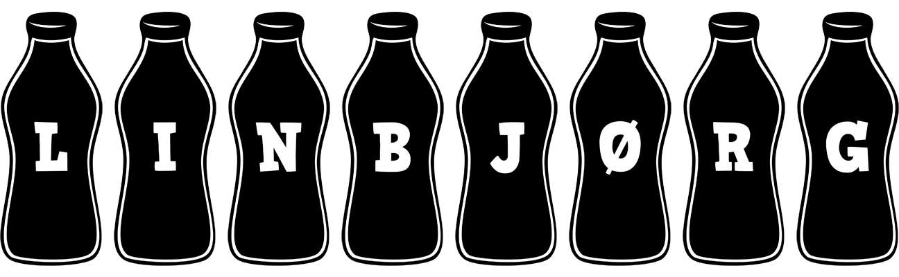 Linbjørg bottle logo