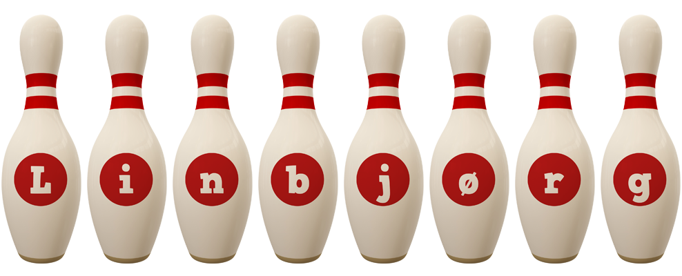 Linbjørg bowling-pin logo