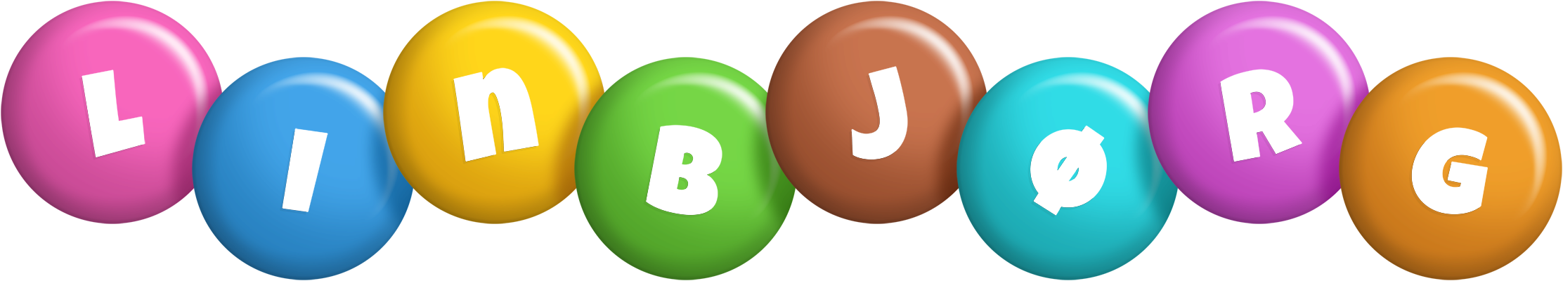 Linbjørg candy logo