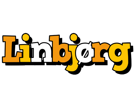 Linbjørg cartoon logo