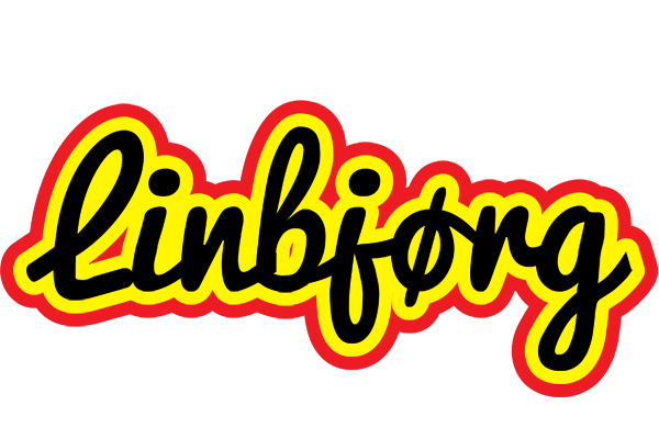 Linbjørg flaming logo