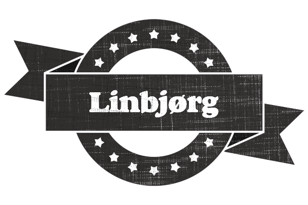 Linbjørg grunge logo