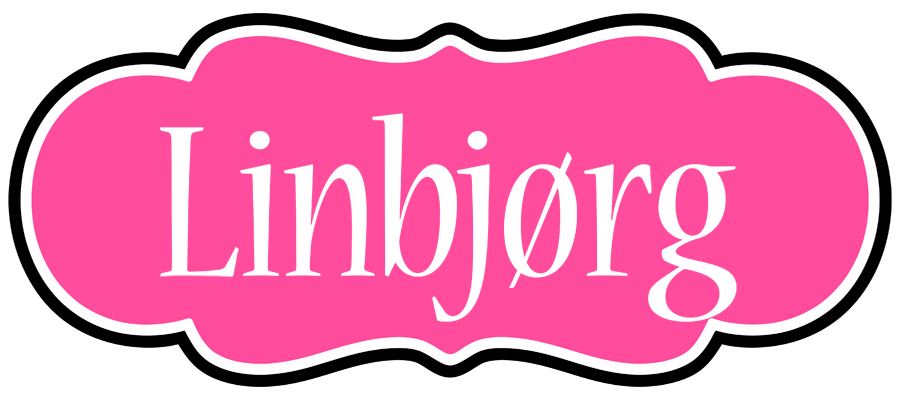 Linbjørg invitation logo