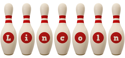 Lincoln bowling-pin logo