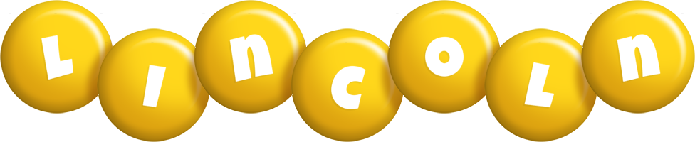 Lincoln candy-yellow logo
