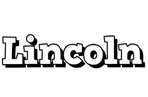 Lincoln snowing logo
