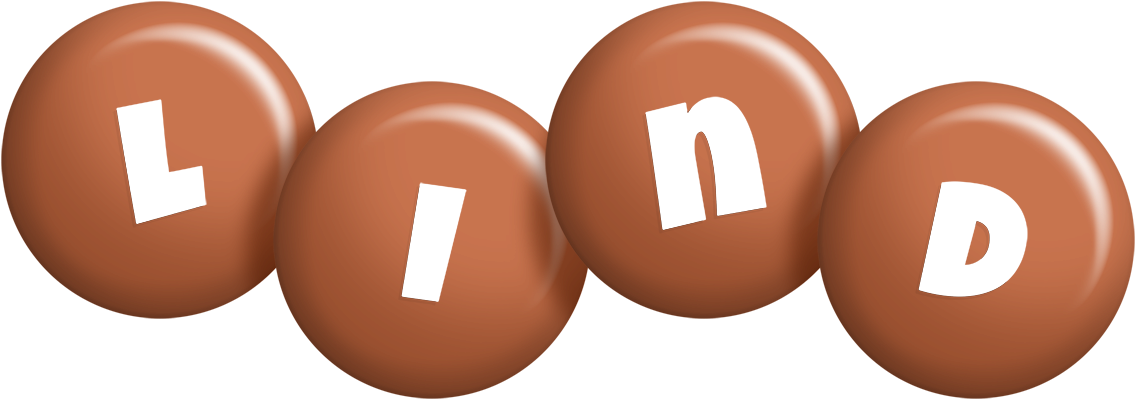 Lind candy-brown logo