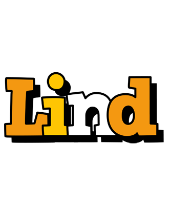 Lind cartoon logo