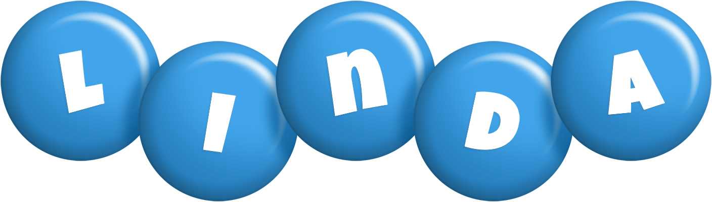 Linda candy-blue logo