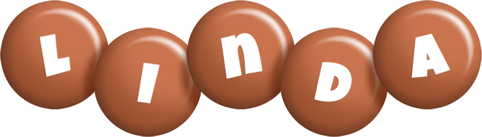 Linda candy-brown logo