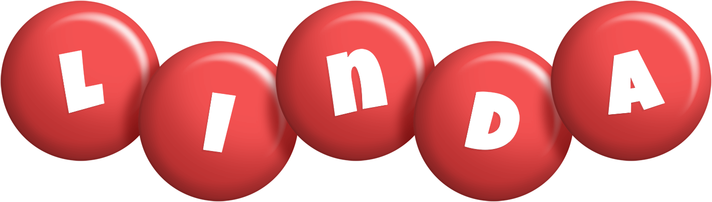 Linda candy-red logo