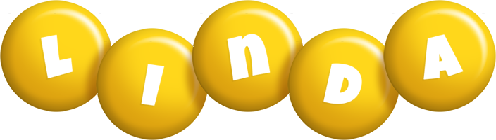 Linda candy-yellow logo