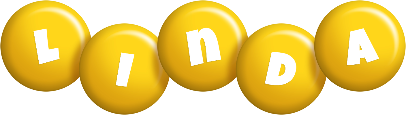 Linda candy-yellow logo