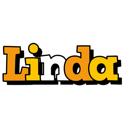 Linda cartoon logo