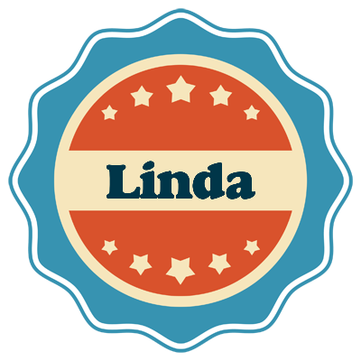 Linda labels logo