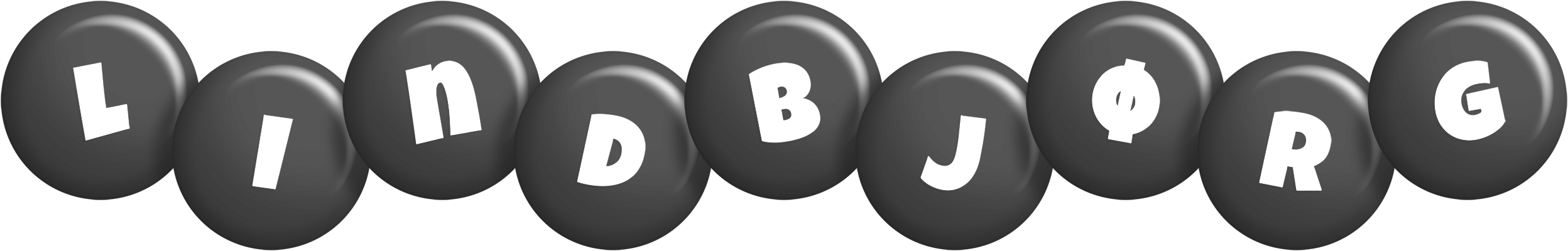 Lindbjørg candy-black logo