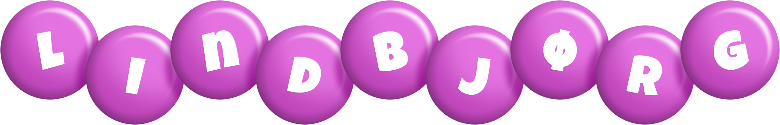 Lindbjørg candy-purple logo