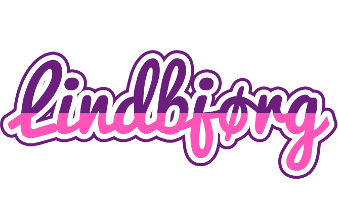 Lindbjørg cheerful logo