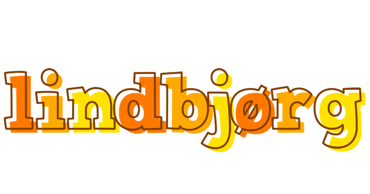 Lindbjørg desert logo