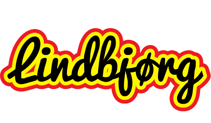 Lindbjørg flaming logo