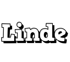 Linde snowing logo