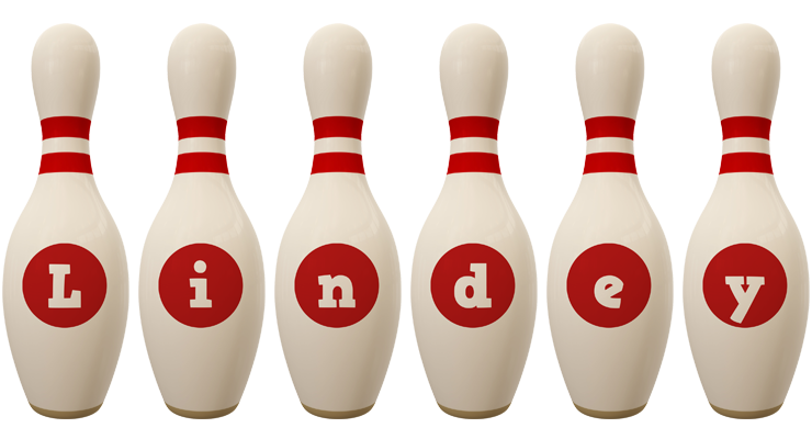 Lindey bowling-pin logo