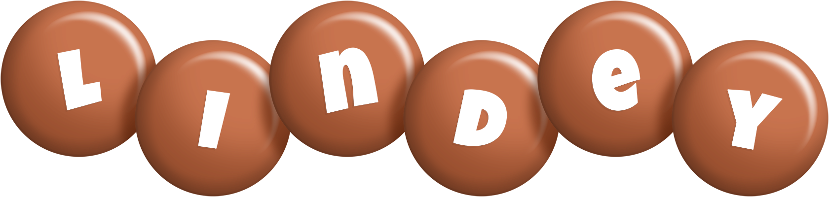 Lindey candy-brown logo