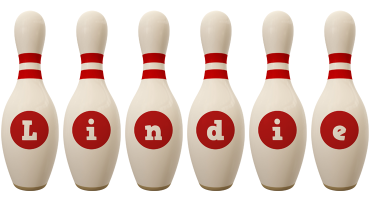 Lindie bowling-pin logo