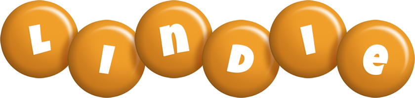 Lindie candy-orange logo