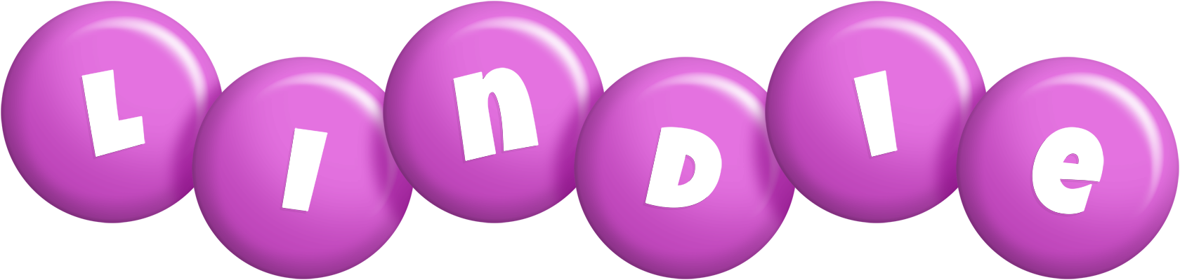 Lindie candy-purple logo