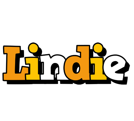 Lindie cartoon logo